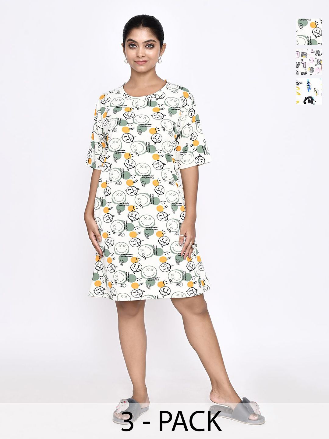 RAPL Printed Nightdress-picture-54