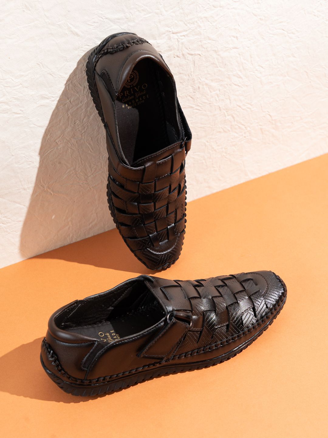 ATESBER by Inc.5 Men Leather Comfort Sandals-image-30