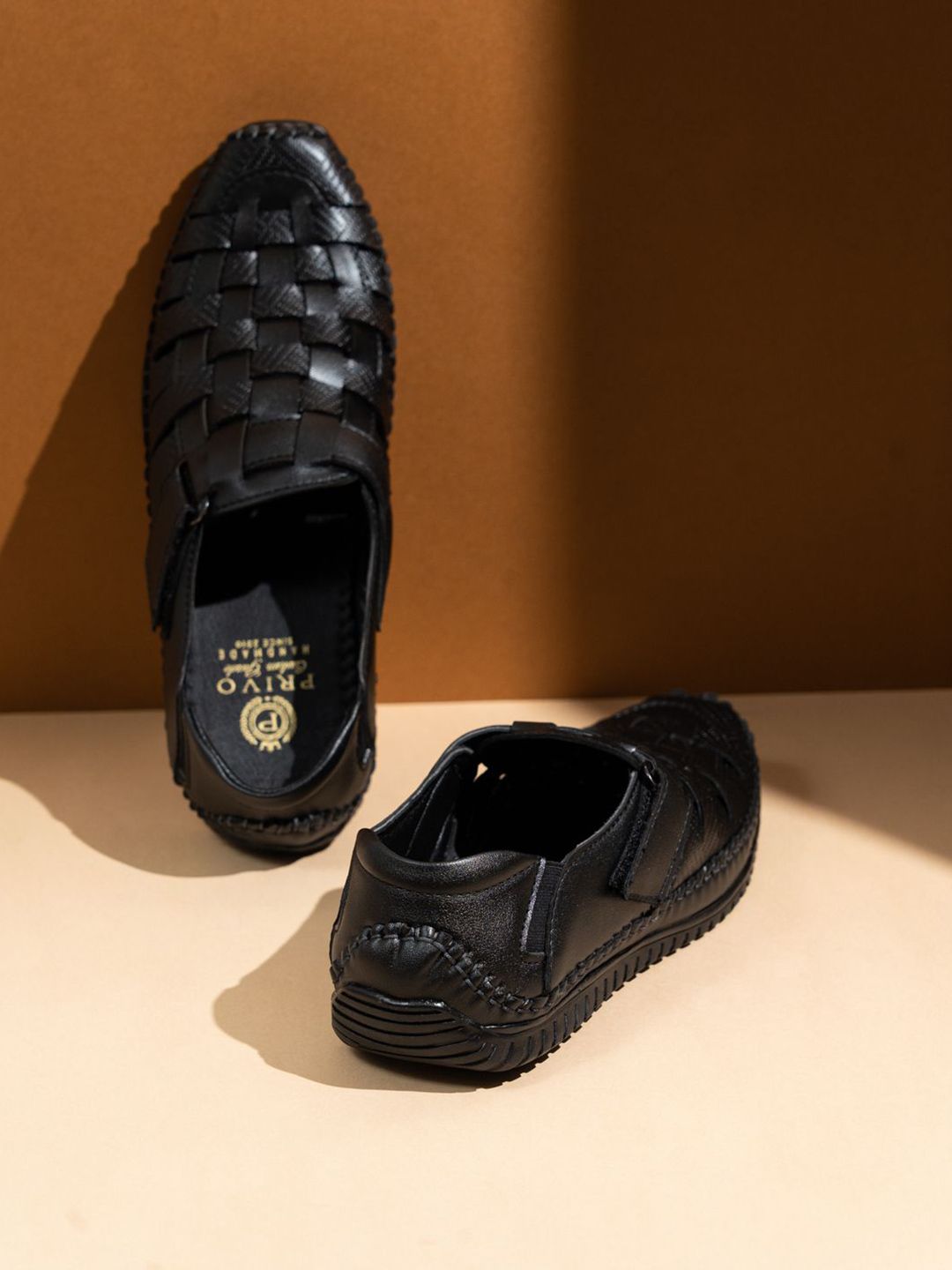 ATESBER by Inc.5 Men Leather Comfort Sandals-image-31
