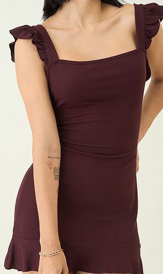 AAYU  Bodycon Maxi Dress - Luxurious Satin Sleeveless