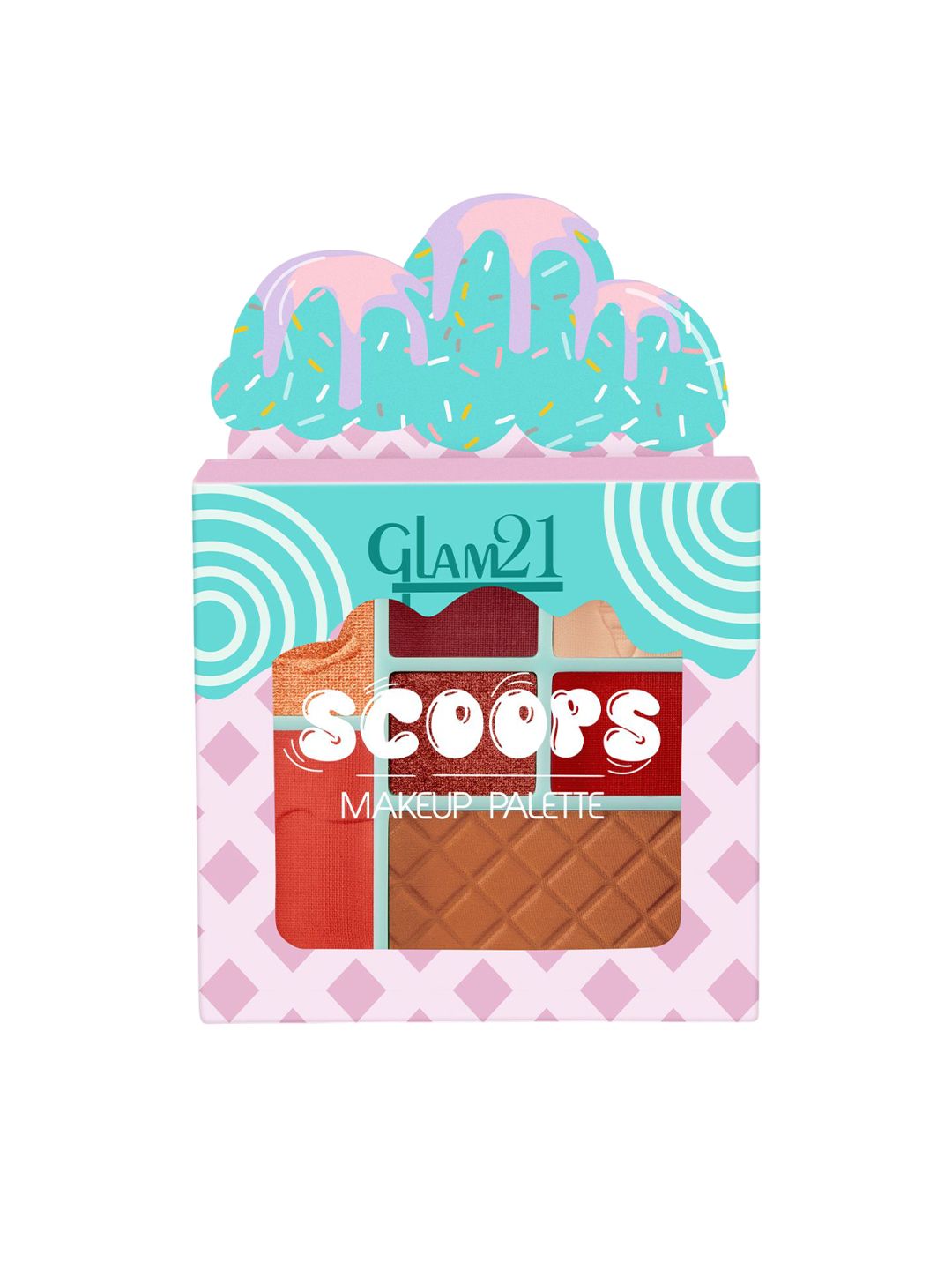 GLAM21 Scoops Makeup Palette - 15 g - Caramel Crush-image-35