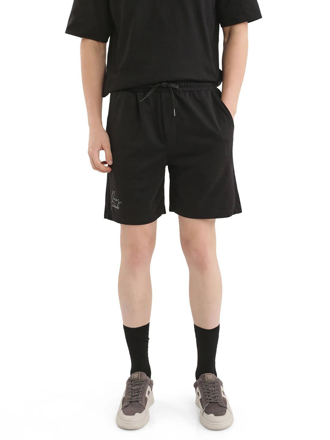 RARE RABBIT Men Loose Fit Shorts-picture-16