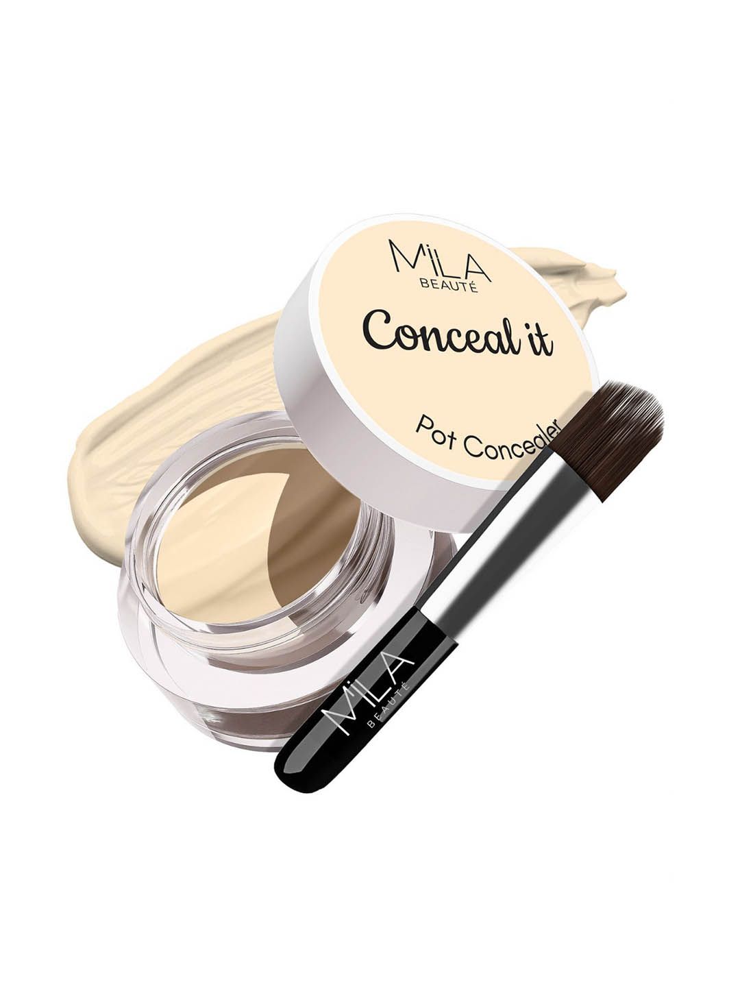 MILA BEAUTE Conceal It Pot Concealer Enriched With SPF 15 & Vitamin E - 4 g- Rich Vanilla-image-4