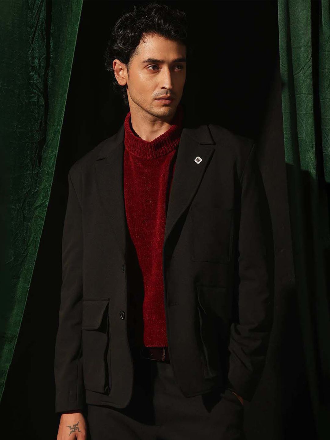RARE RABBIT Men Open Front Jacket-picture-10