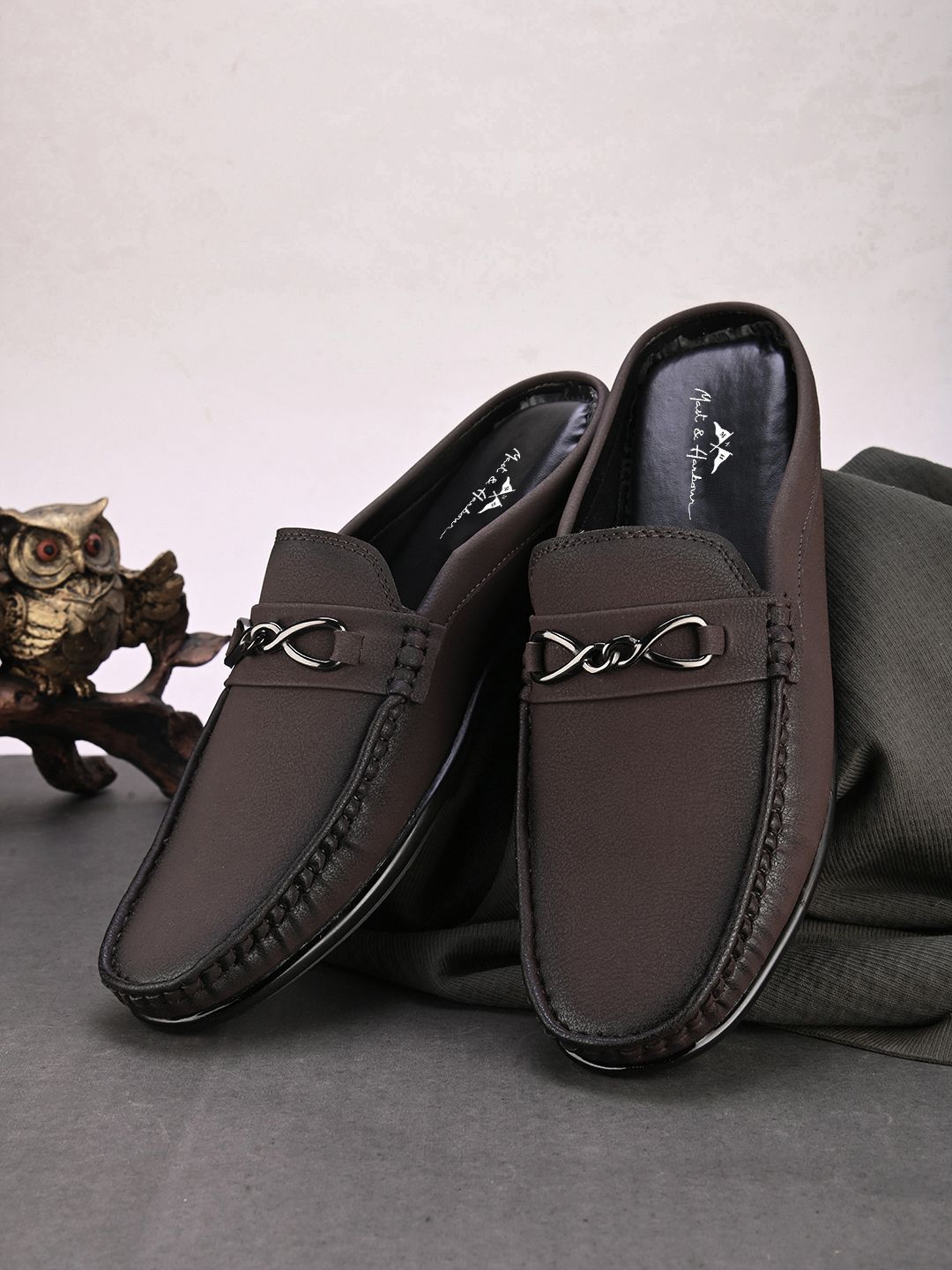 Mast & Harbour Men PU Loafers-picture-48
