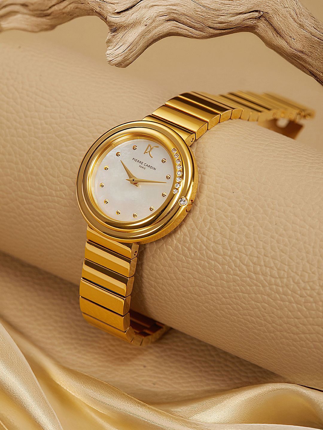 pierre cardin Women Dial & Stainless Steel Straps Analogue Multi Function Watch CF.1010.MG.2-image-26