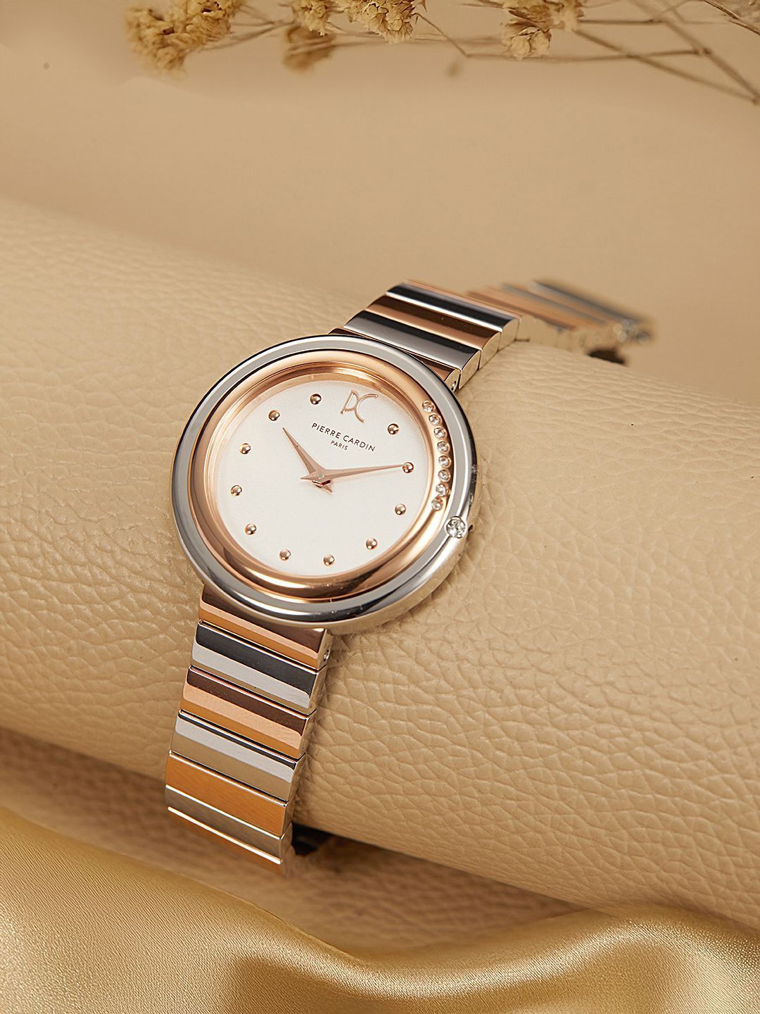 pierre cardin Women Dial & Stainless Steel Straps Analogue Multi Function Watch CF.1010.MU.3-picture-25