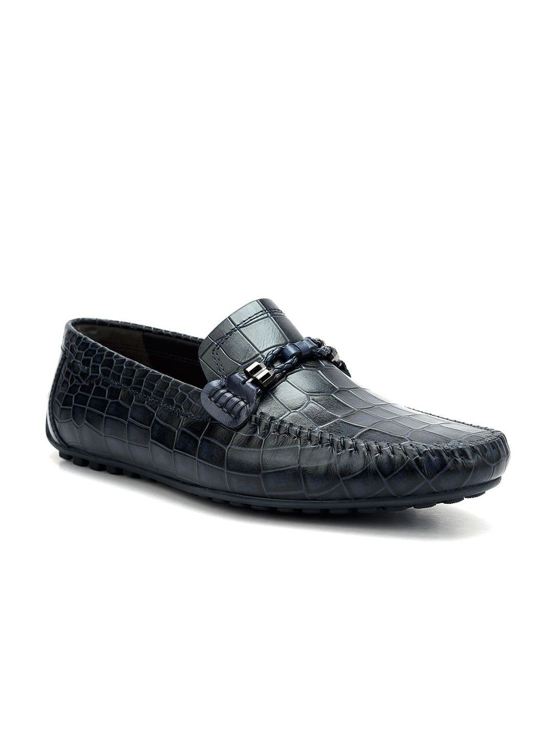 ROSSO BRUNELLO Men Leather Formal Loafers-picture-11