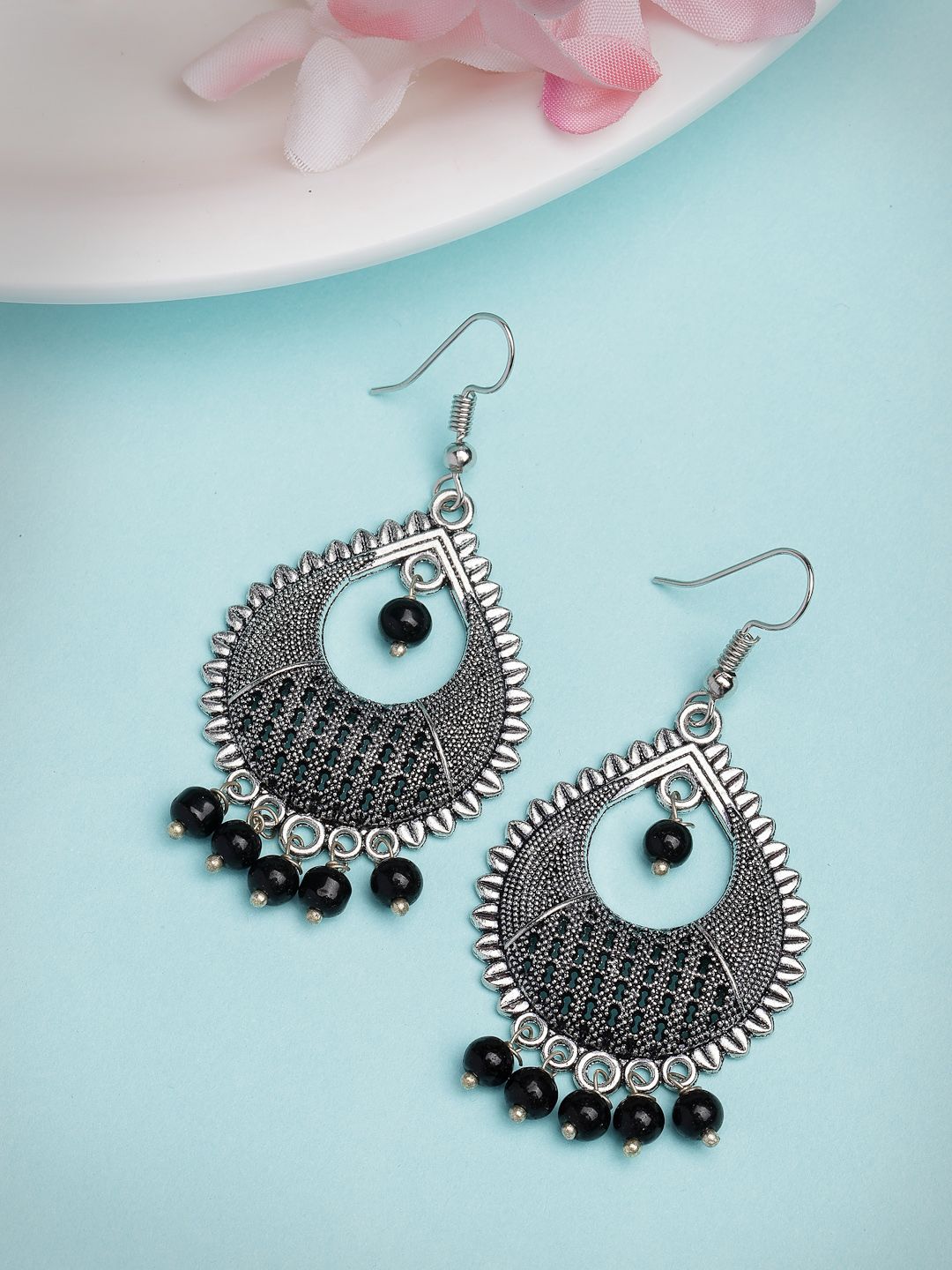 NVR Contemporary Chandbalis Earrings-picture-45