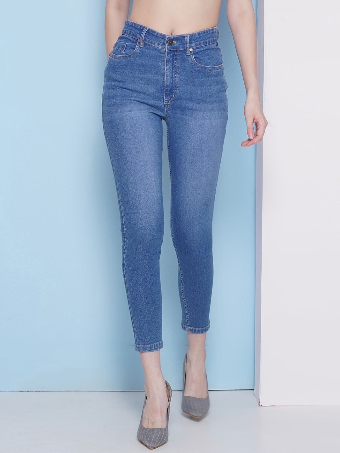 PUELLA Women Slim Fit High-Rise Stretchable Jeans-picture-23