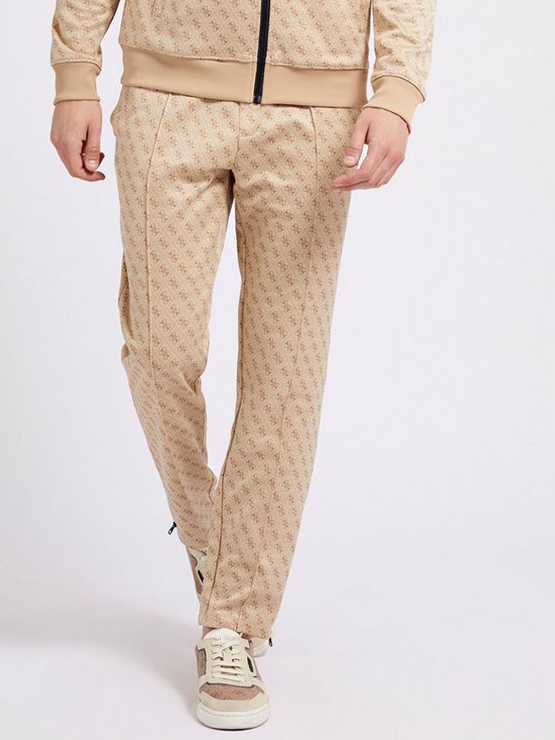 GUESS Men Mid Rise Track Pants-image-1