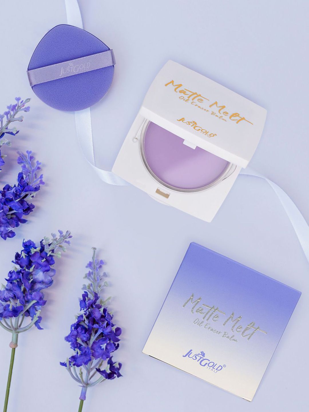 JUSTGOLD Matte Melt Oil Eraser Balm Enriched With Lavender Extract - 10 g-picture-56