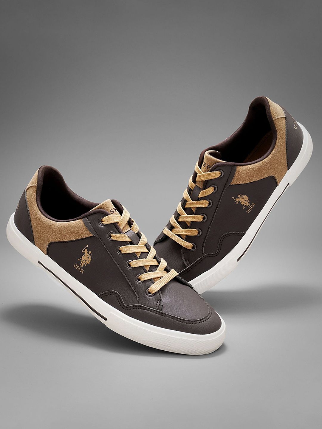 U.S. Polo Assn. Men PU Sneakers-picture-37