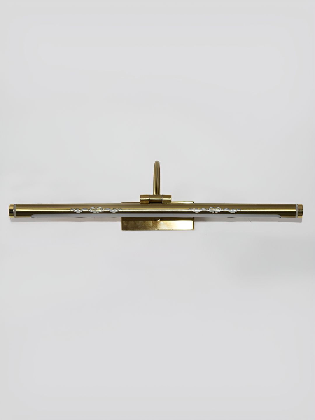 SHREE KALA HOME DECOR Gold-Toned Metal Traditional Abstract Shaped Shaped Wall Lamp-image-14