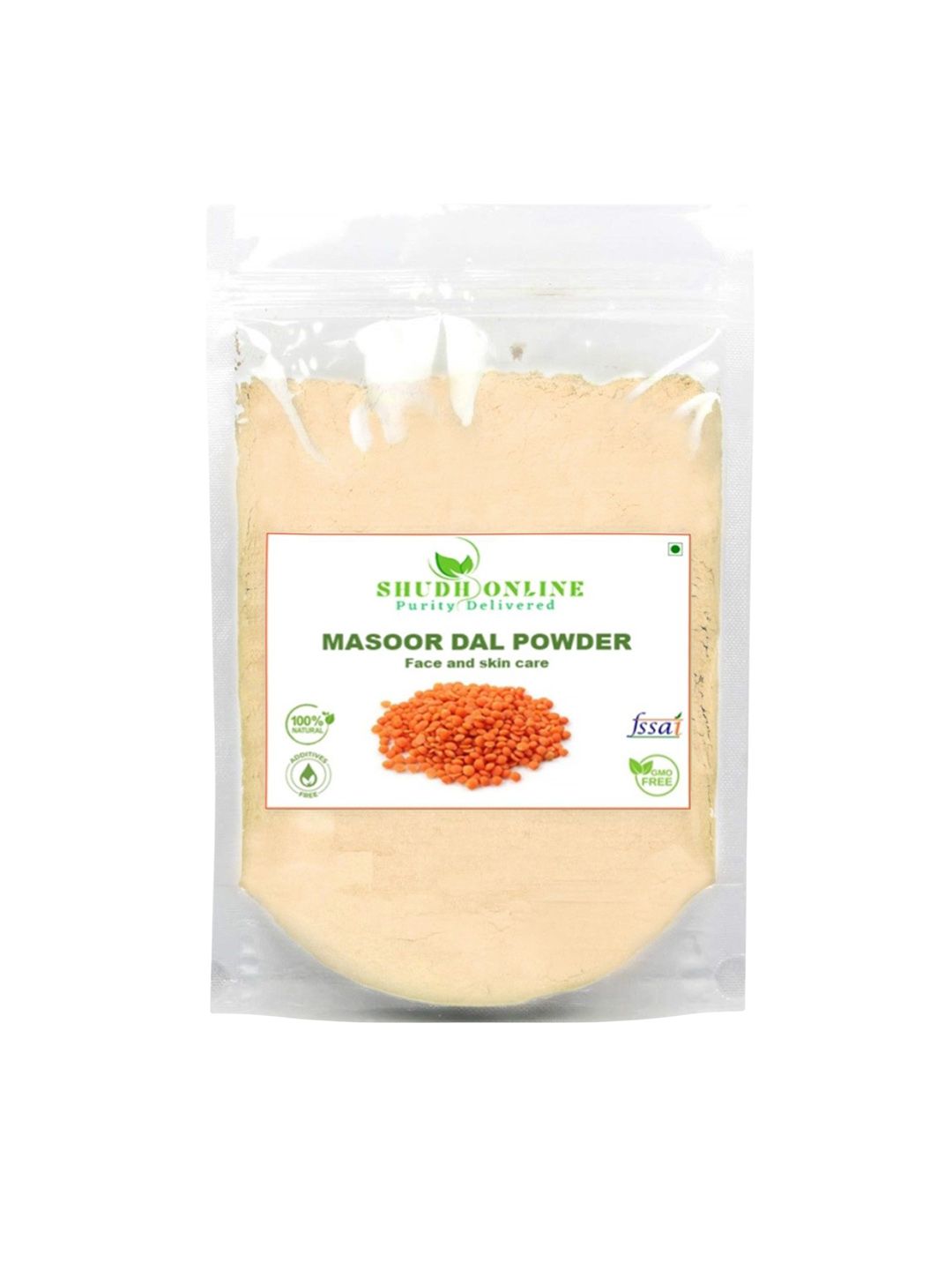 Shudh Online Masoor Dal Powder Pack For Face & Skin - 500 g-picture-25
