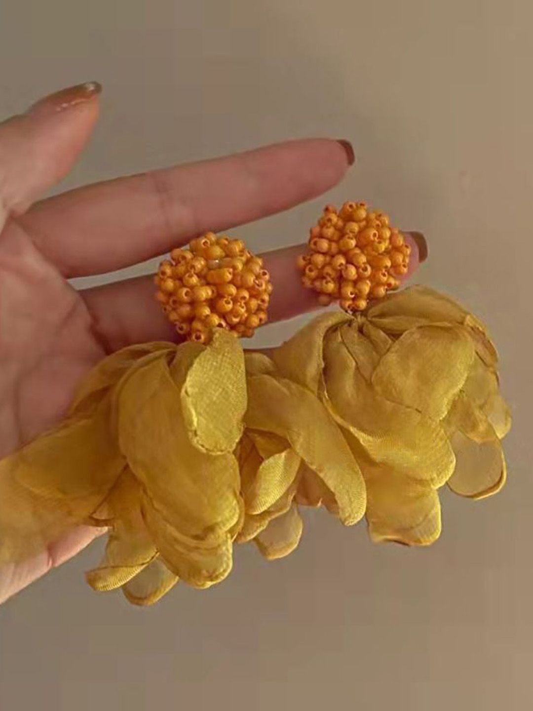 StyleCast x Revolte Floral Drop Earrings-picture-28