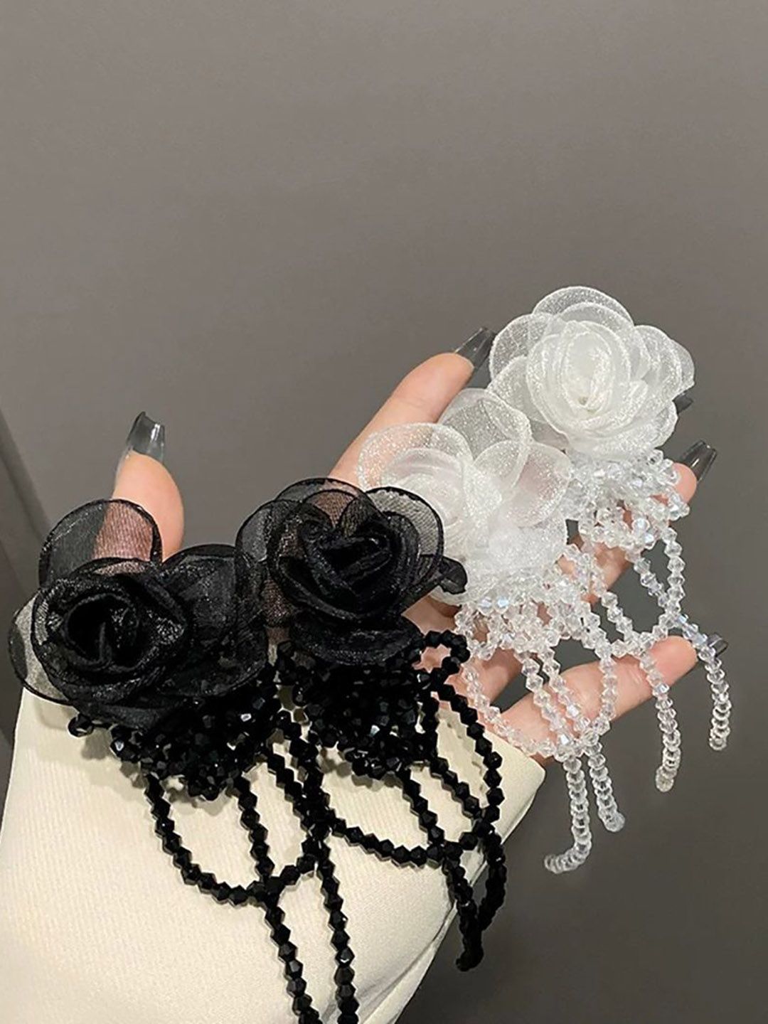 StyleCast x Revolte Floral Drop Earrings-image-43