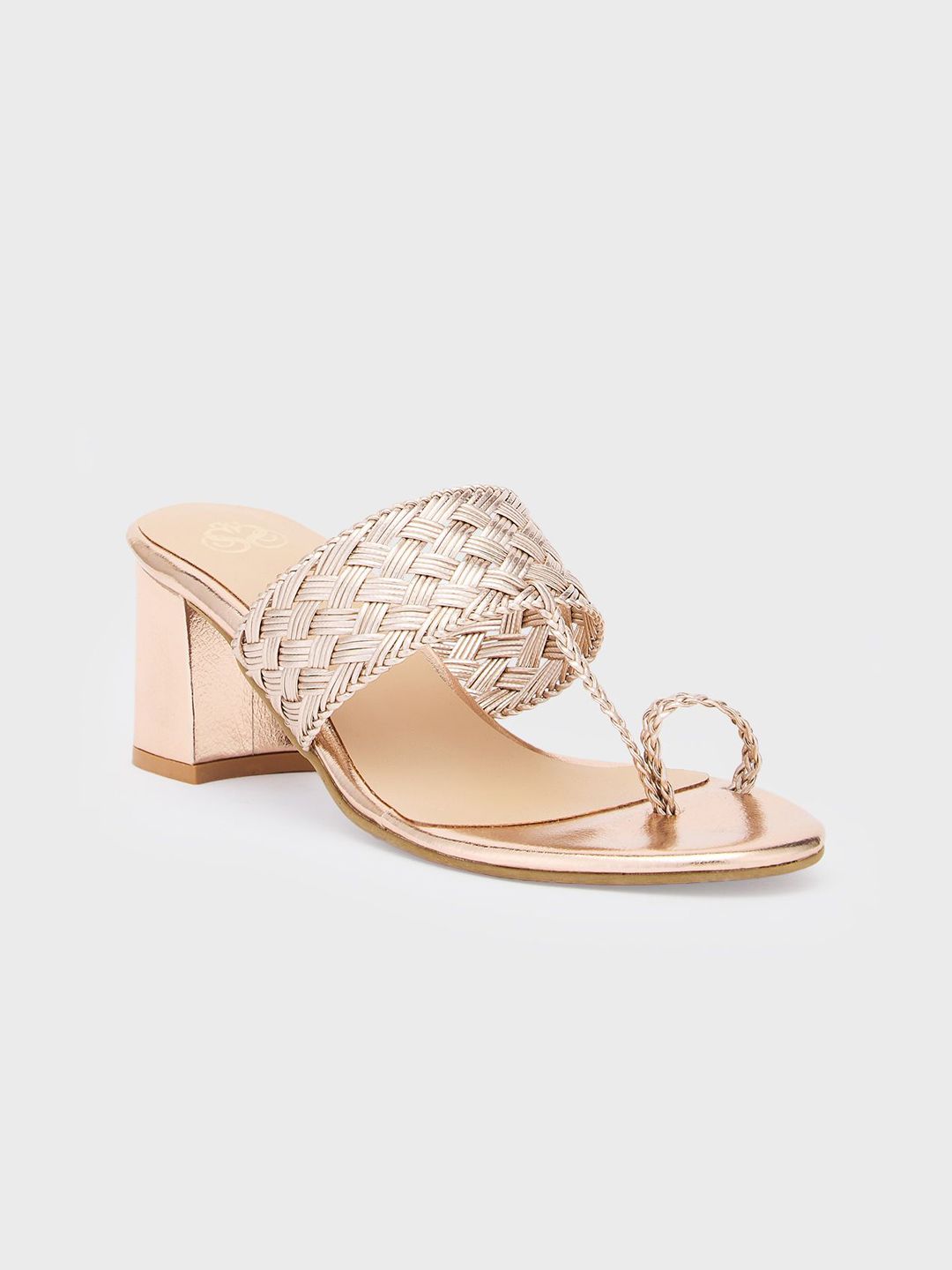 Sole To Soul Party Block Sandals with Laser Cuts-picture-35