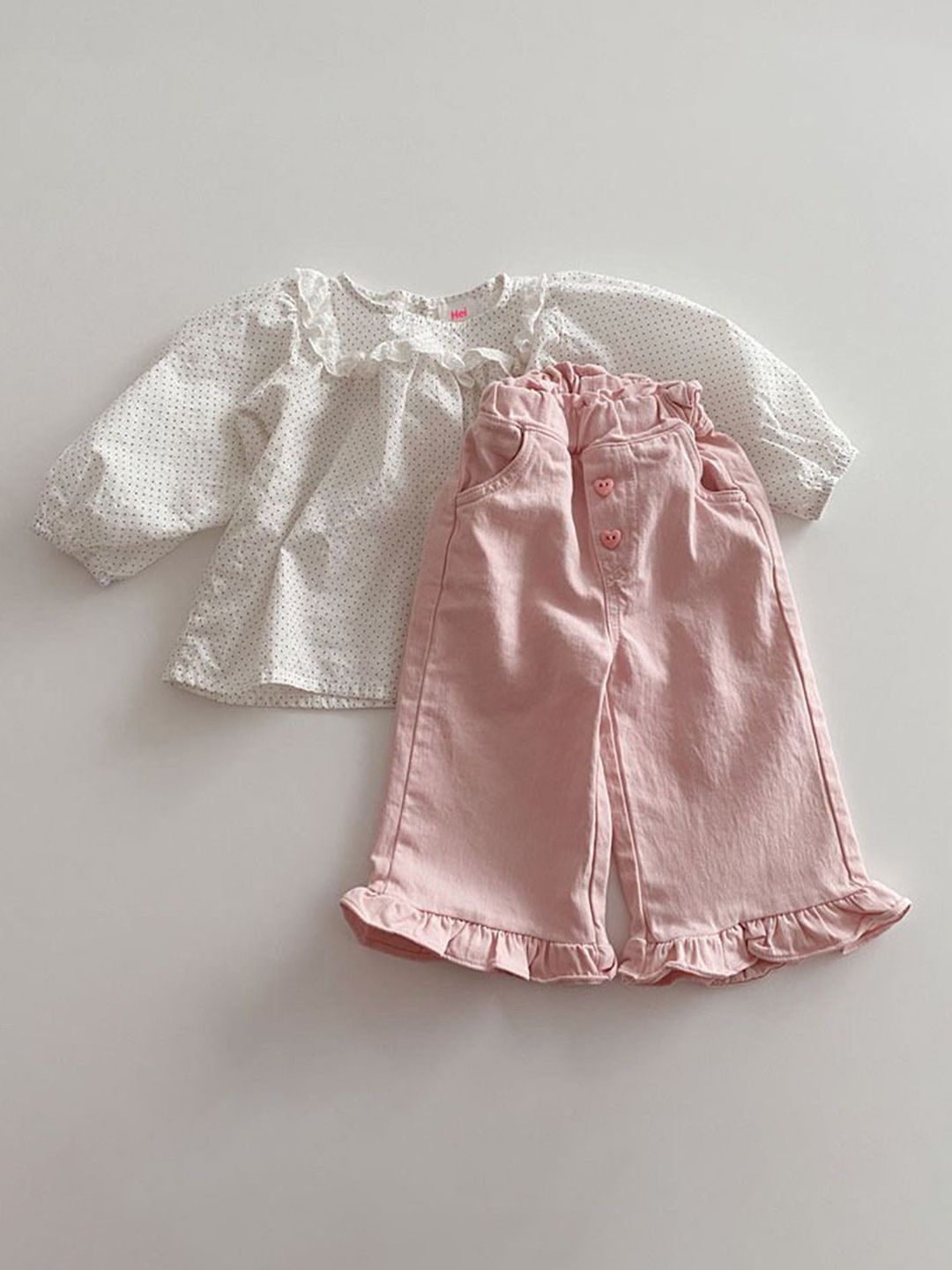 LULU & SKY Girls Printed Loose Fit High-Rise Culottes Trousers-picture-14