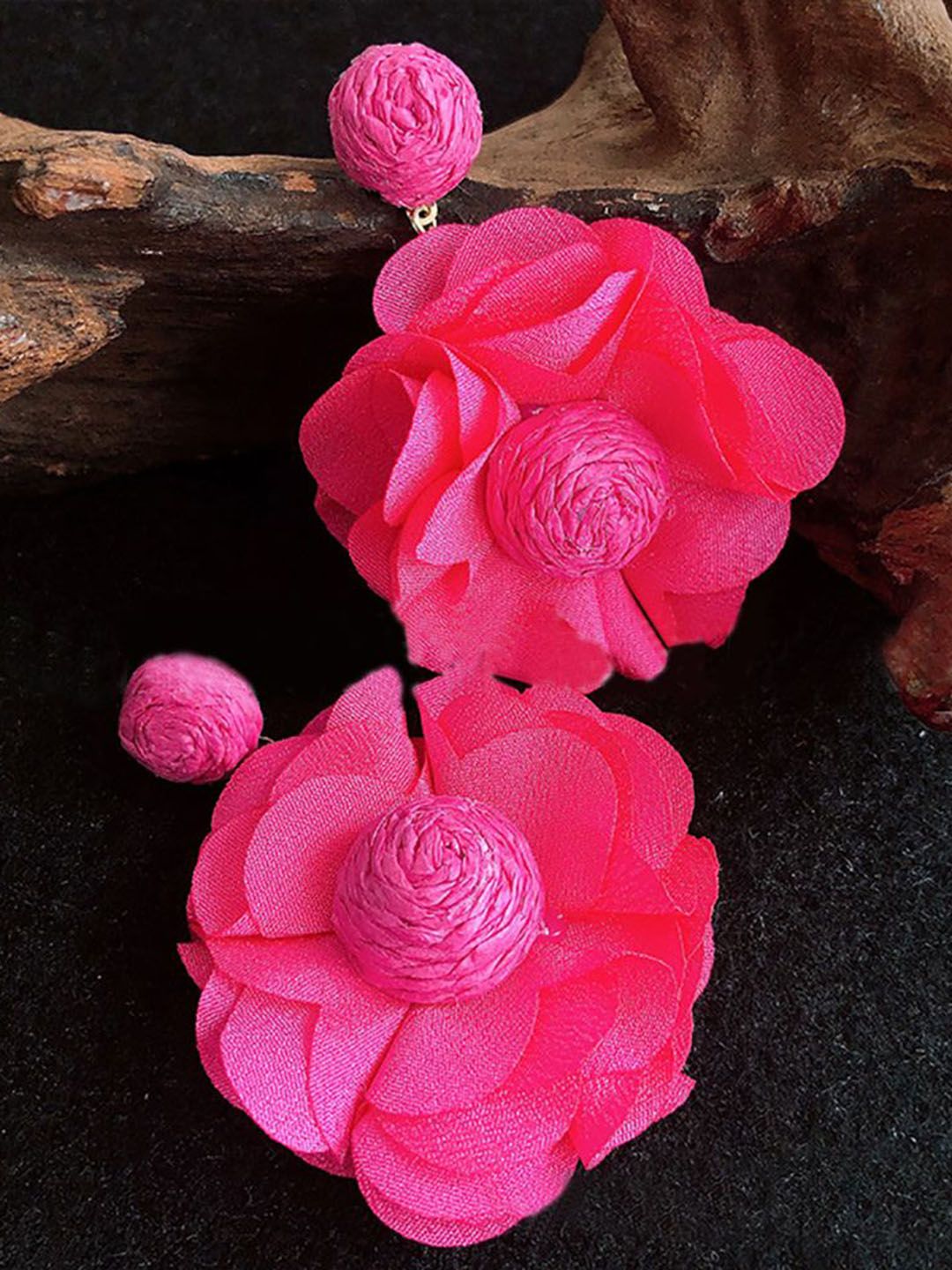 StyleCast x Revolte Floral Drop Earrings-picture-22