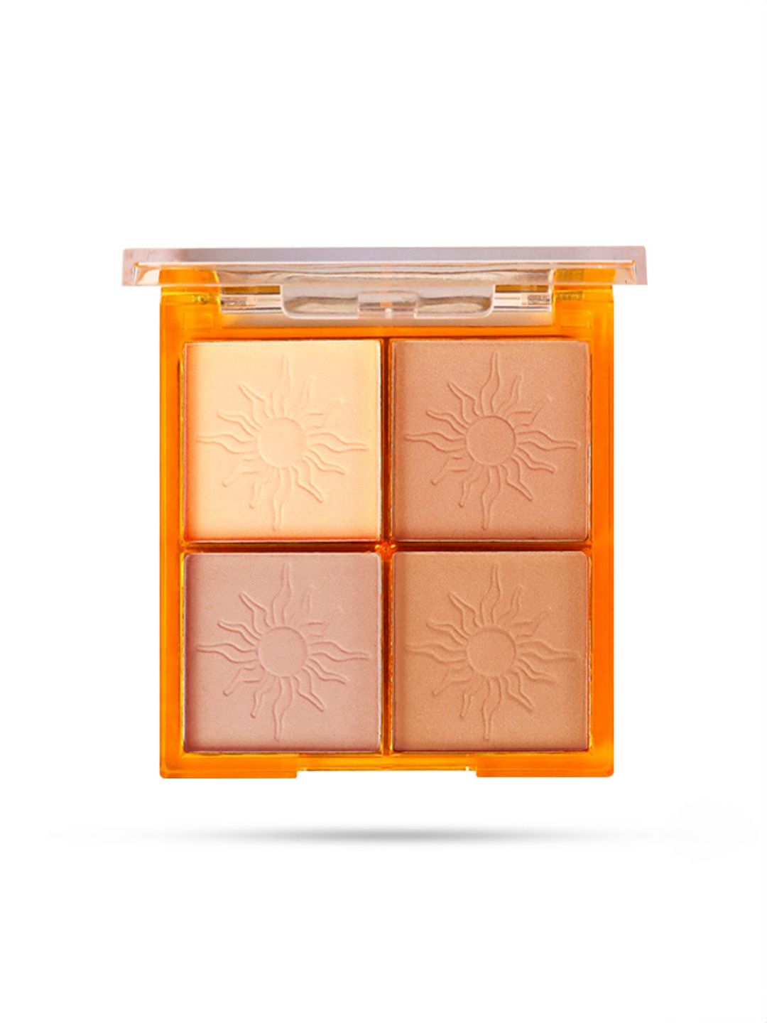 Seven Seas Pearl Petal Long Lasting Highlighter & Eyeshadow Palette - 25 g - Shade-01-image-19