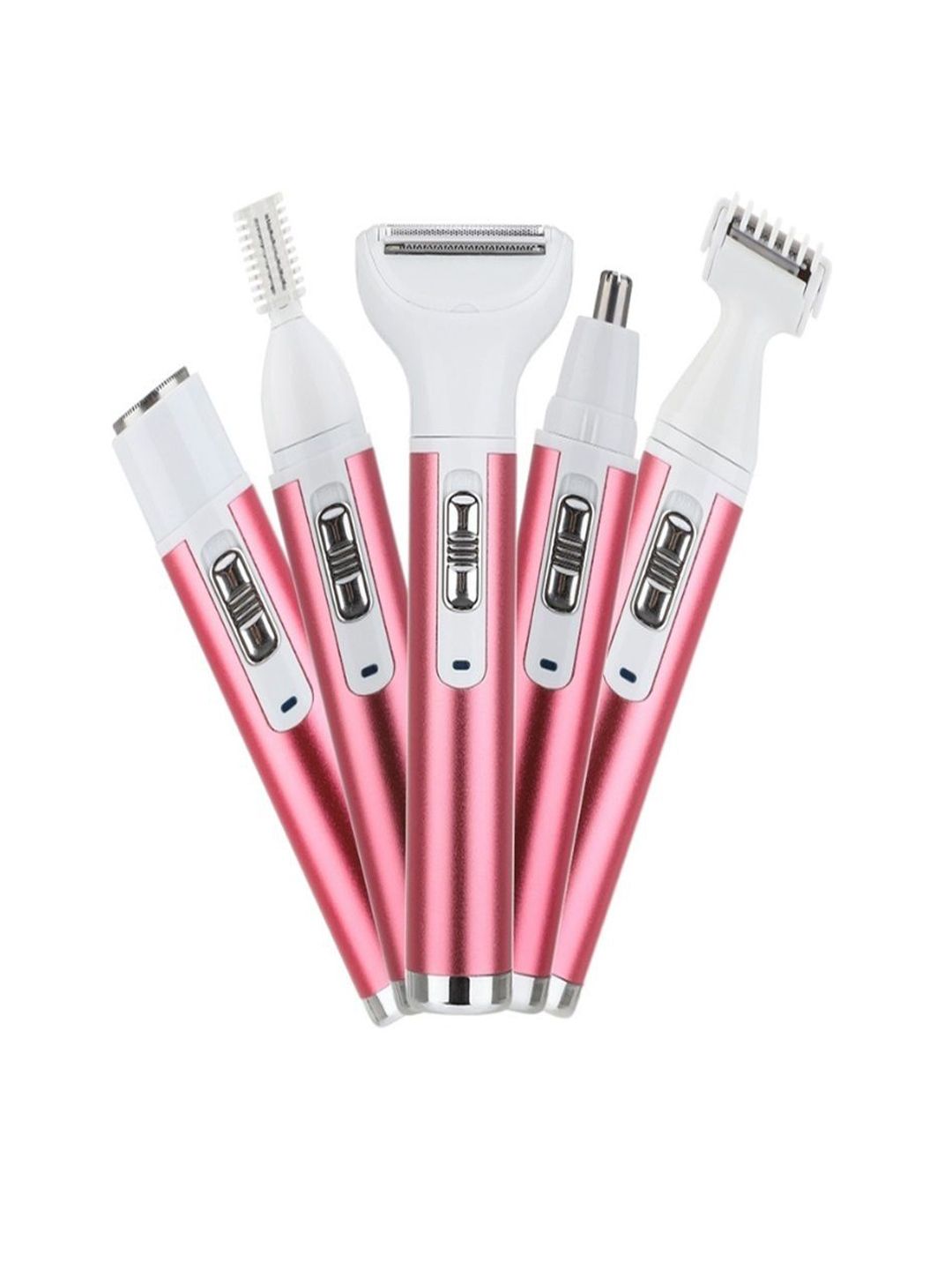 semino 5 In 1 Portable Electric Trimmer - Pink-picture-34