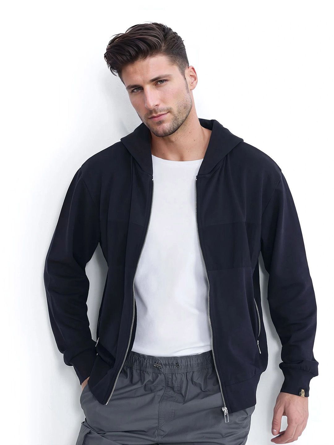 RARE RABBIT Men Hooded Sweatshirt-picture-39