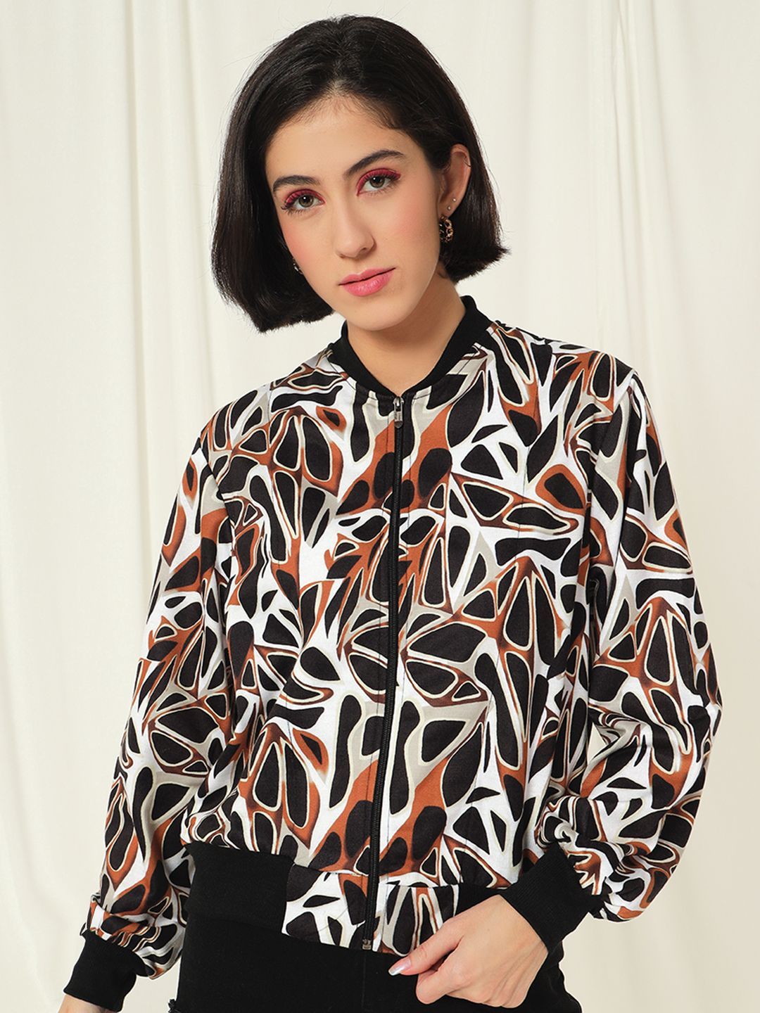 TANDUL Women Lightweight Tailored Jacket with Embroidered-picture-37
