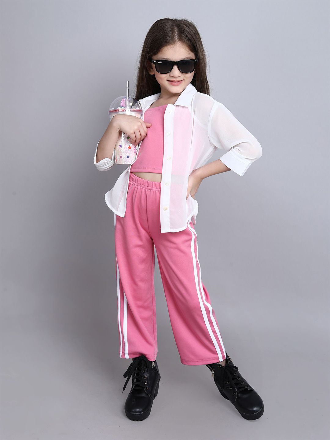 taffykids Girls Top with Trousers-picture-10