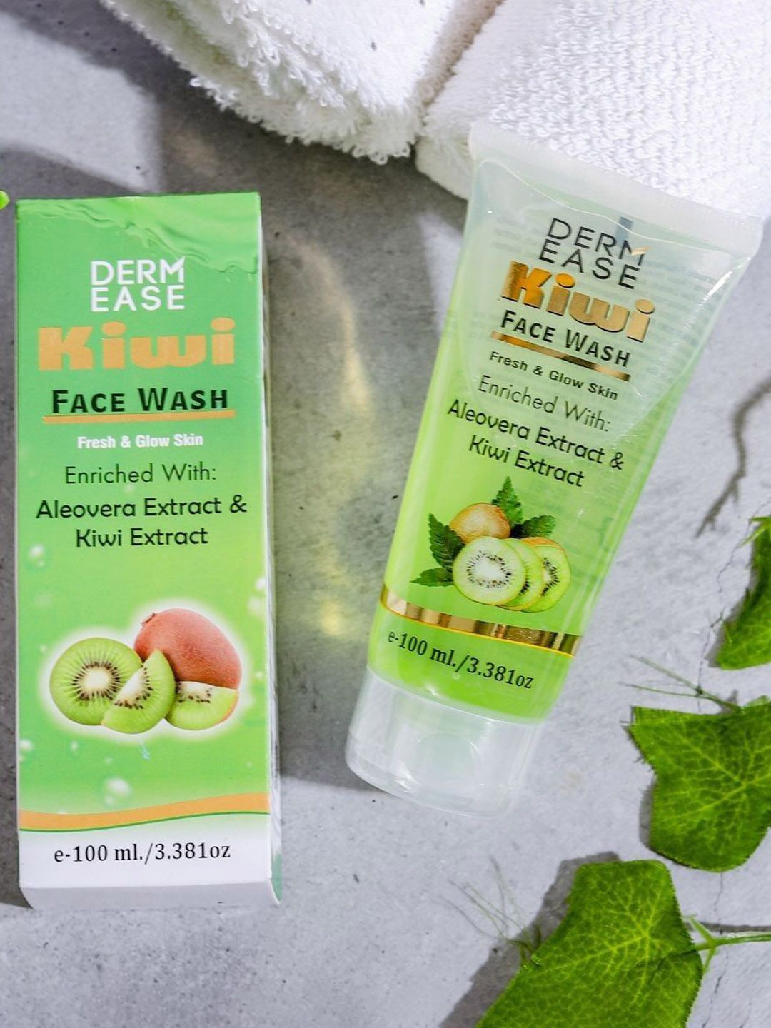 DERMEASE Kiwi Face Wash With Aloe Vera & Kiwi Extract - 100 ml-picture-24