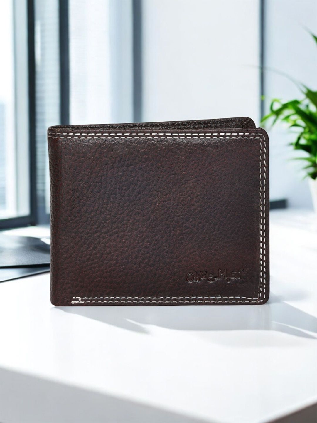 OLIVE MIST Men Leather Two Fold Wallet-picture-39