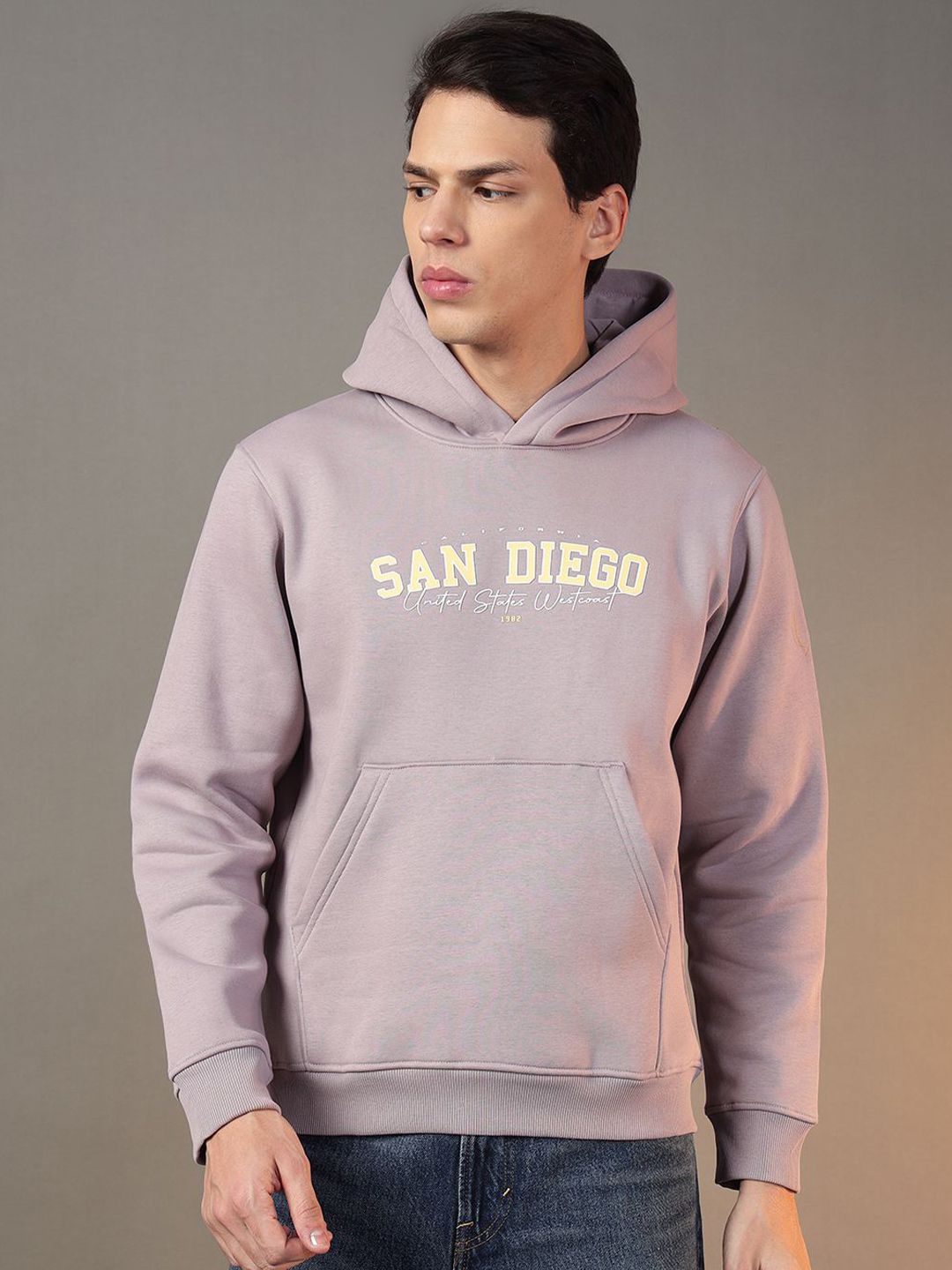FCK GOLD Men Printed Hooded Sweatshirt-picture-38