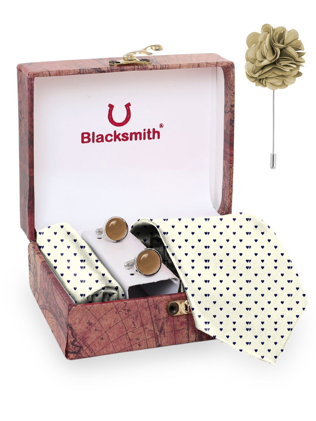 Blacksmith Men Printed Accessory Gift Set-picture-55