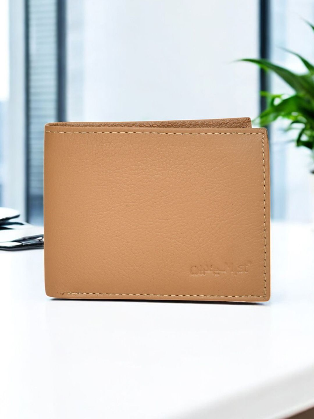 OLIVE MIST Men Leather Two Fold Wallet-picture-24