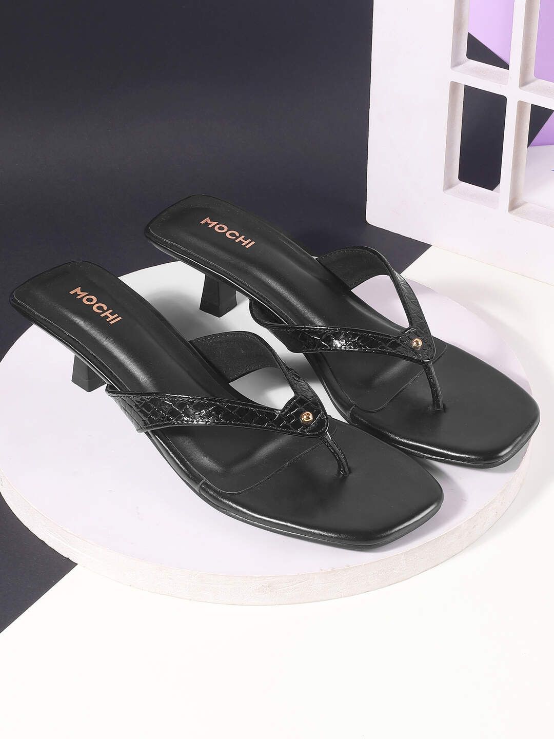 Mochi Women Embellished Stiletto Heels-picture-17