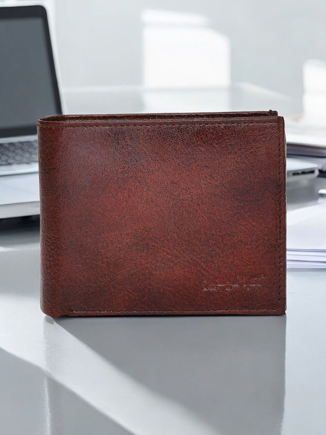 OLIVE MIST Men Leather Two Fold Wallet-picture-34