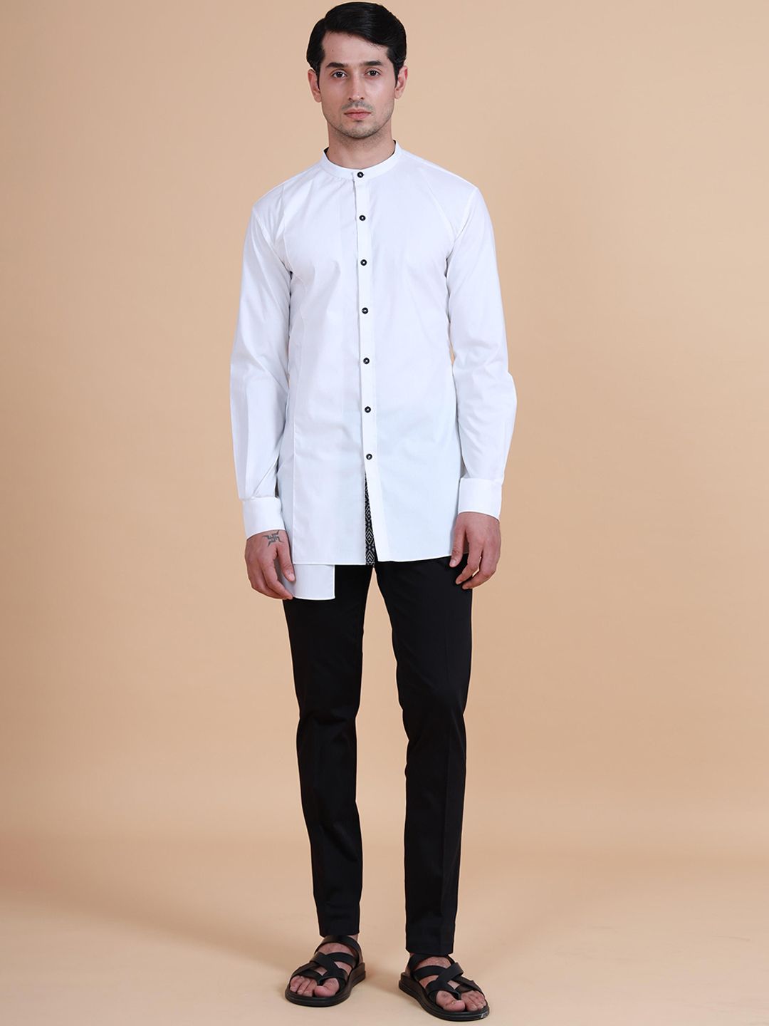 RR Blue Men Thread Work Kurta-picture-21