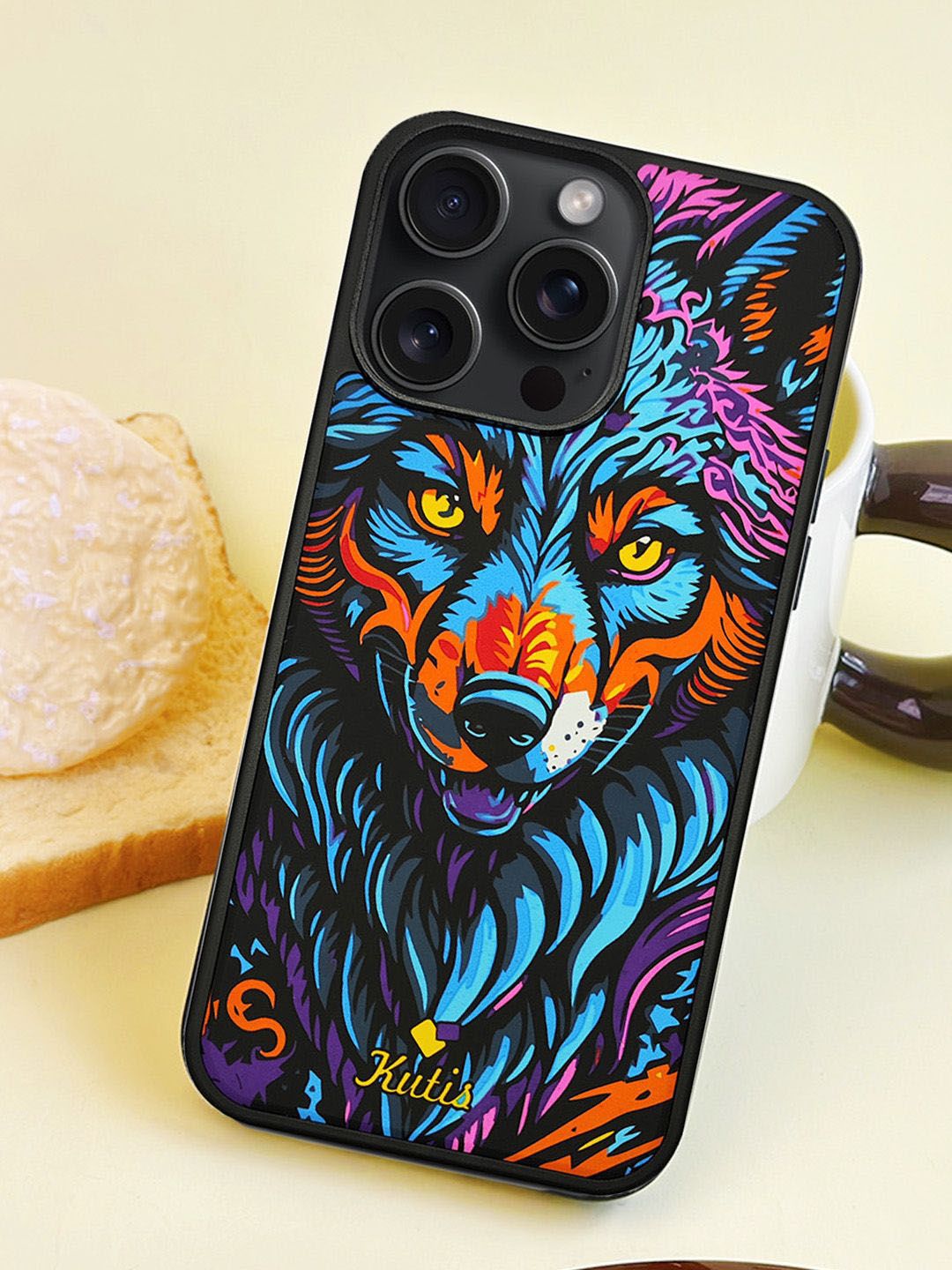 TREEMODA Solid Printed iPhone 15 Pro Back Case Mobile Accessories-picture-12