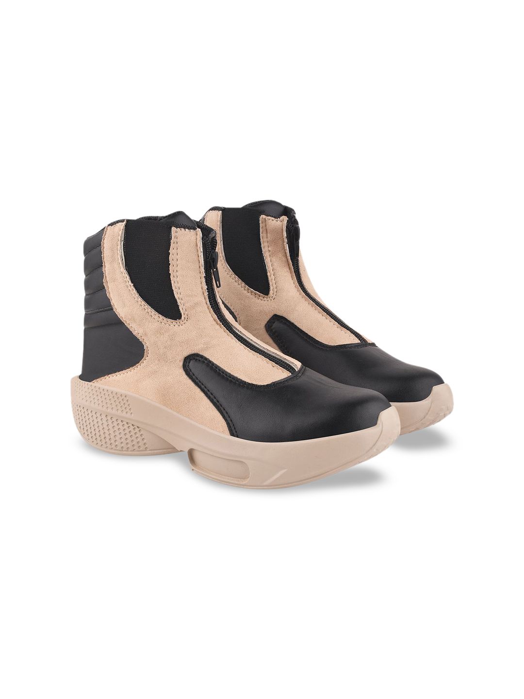 Shoetopia Women Wedge Heeled Chelsea Boots-picture-28