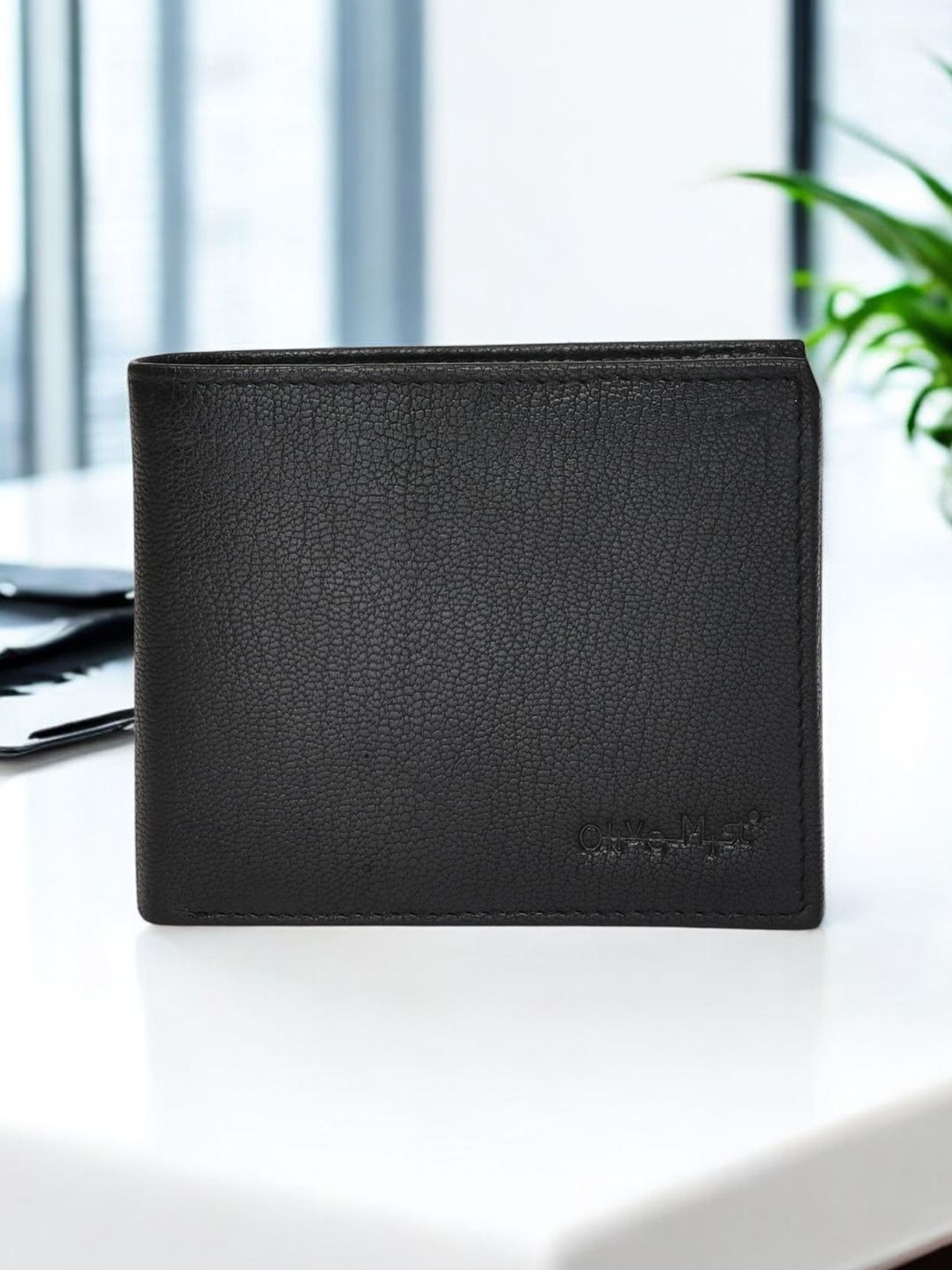 OLIVE MIST Men Leather Textured Two Fold Wallet-picture-39