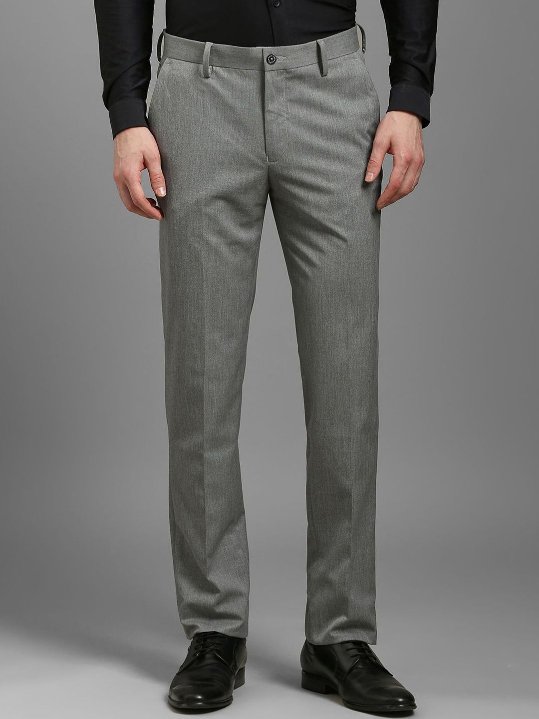 Louis Philippe Men Slim Fit Trousers-picture-56