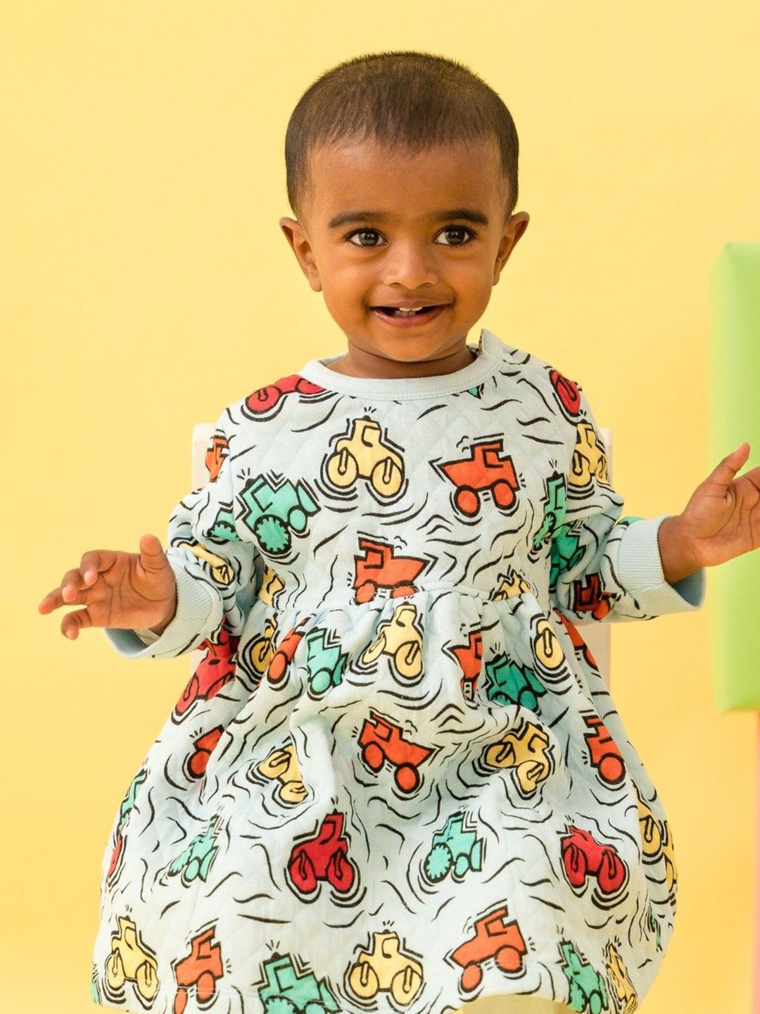 A Toddler Thing Girls Printed Tunic with Leggings-picture-14