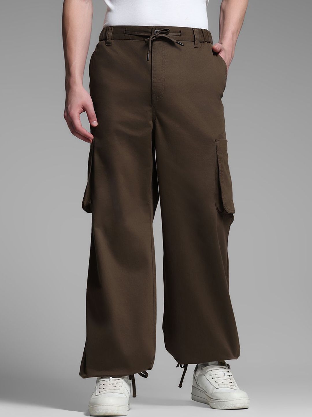 Jack & Jones Men Loose Fit Cargos Trousers-picture-35