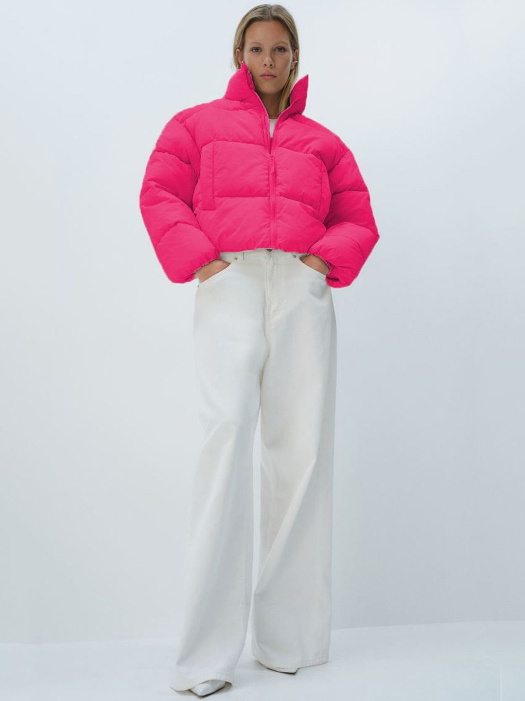 Kotty Women Crop Puffer Jacket-picture-23