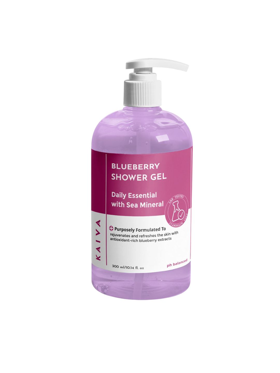 KAIVA Blue Berry Shower Gel Enriched With vitamin-E - Rejuvenates & Refreshes Skin- 300 ml-image-36