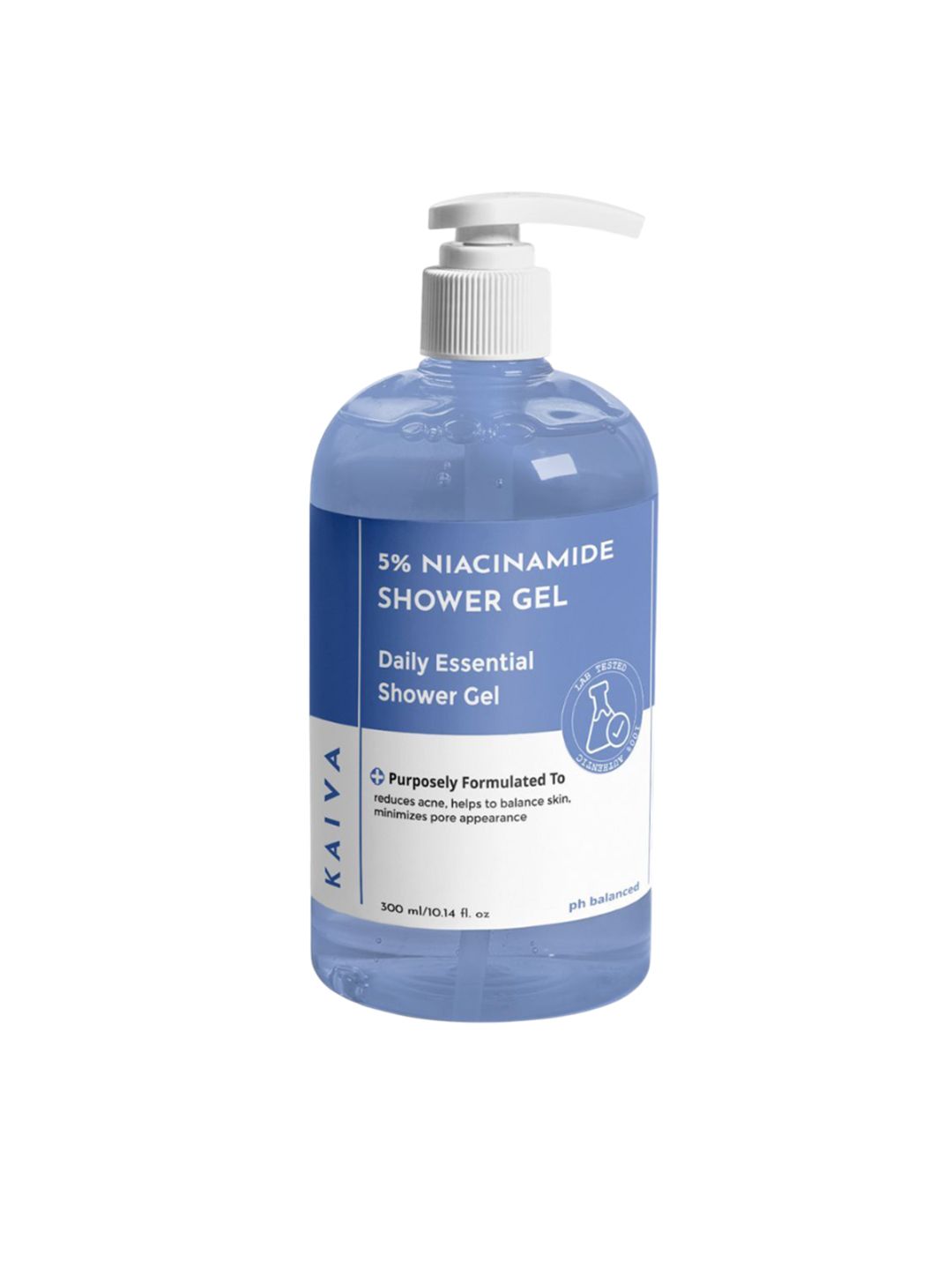 KAIVA 5% Niacinamide Shower Gel With Green Tree Extract For Acne Defense - 300 ml-image-23