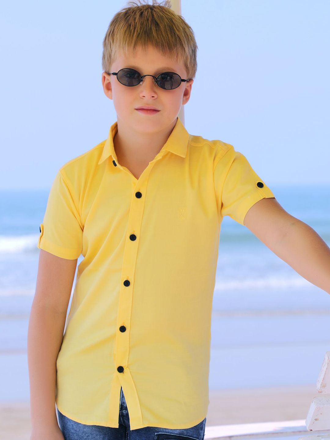 MashUp Boys Classic Opaque Casual Shirt-picture-26