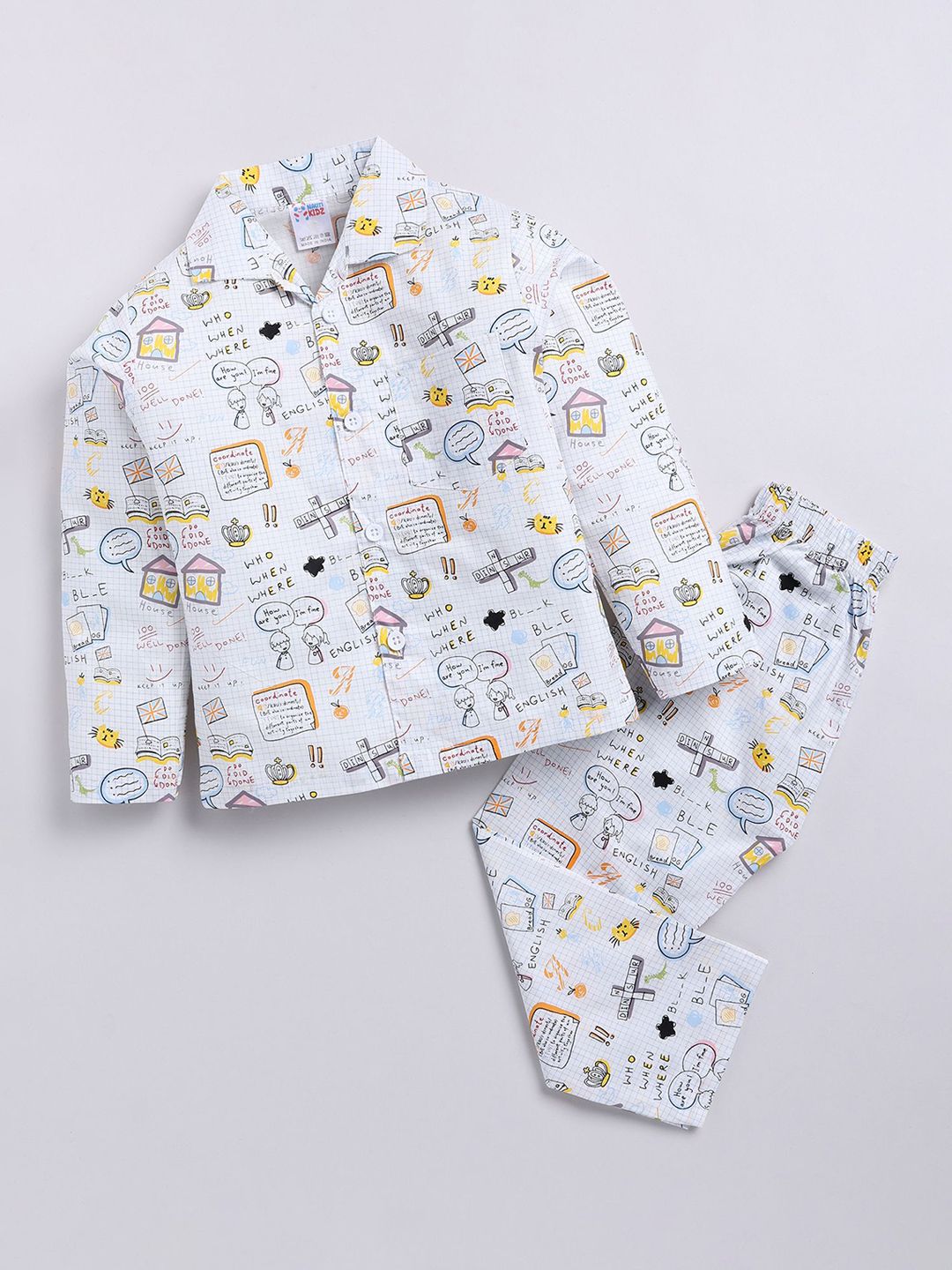 NAUTI KIDZ Boys Printed Night suit-picture-39