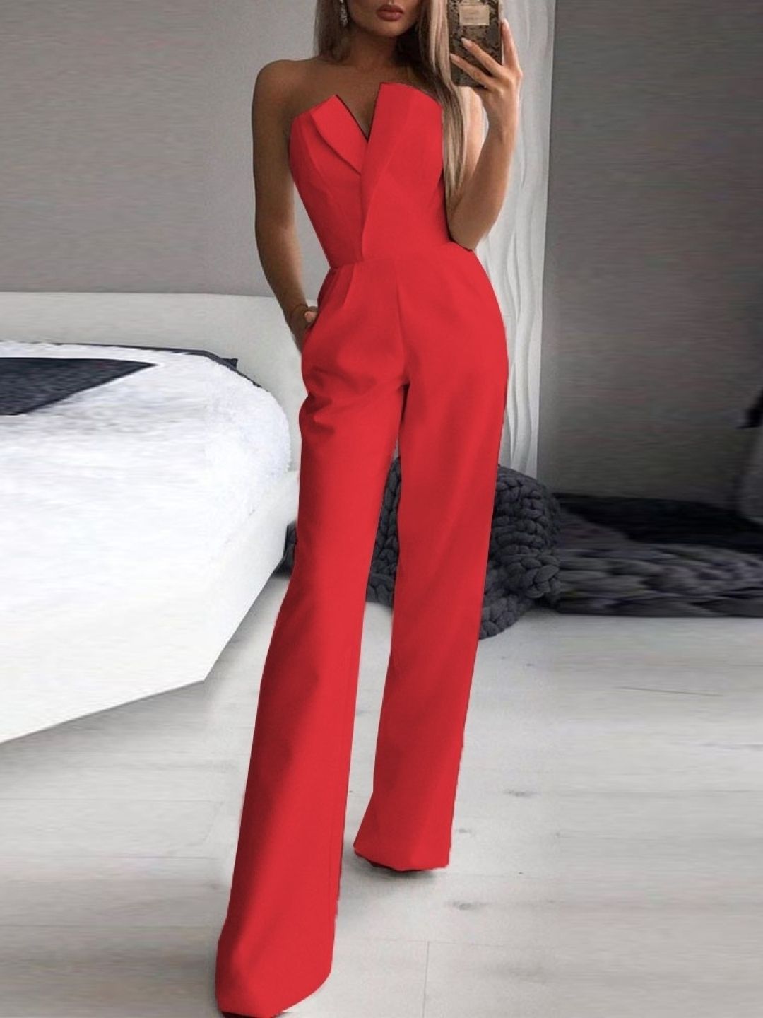 StyleCast Women Off-Shoulder Jumpsuit-picture-25
