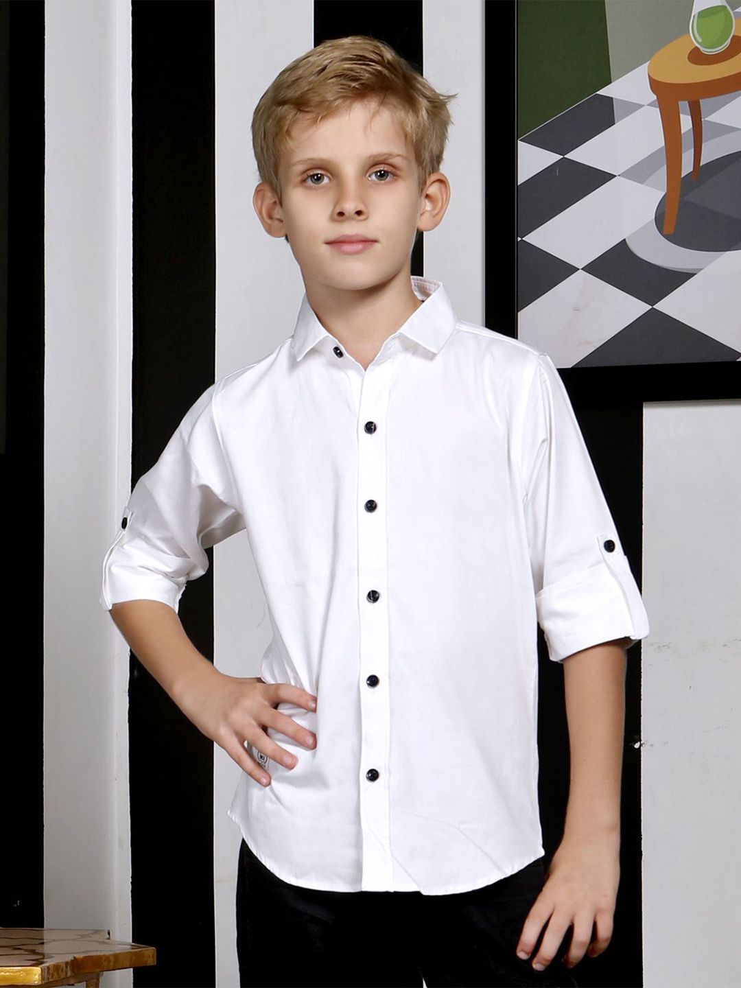 MashUp Boys Classic Opaque Printed Casual Shirt-picture-39